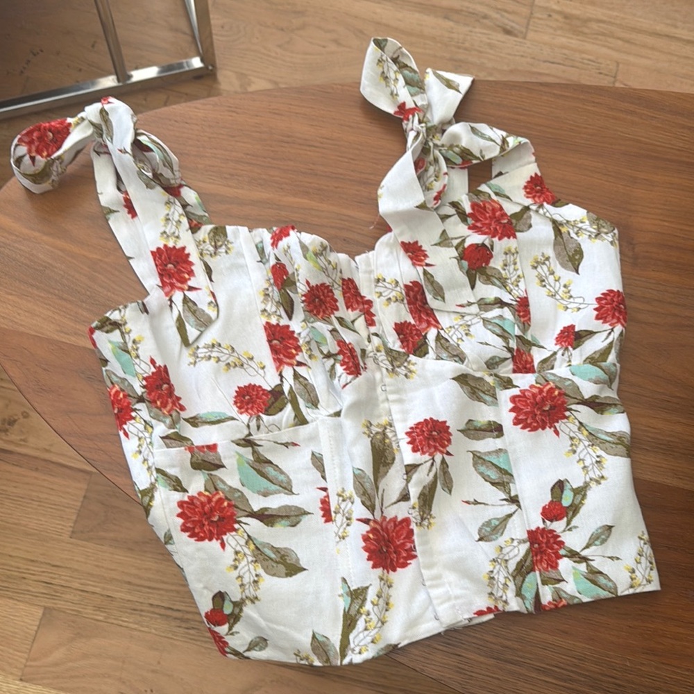 Floral Print Women's Top, brought from Anthropology, used one time.